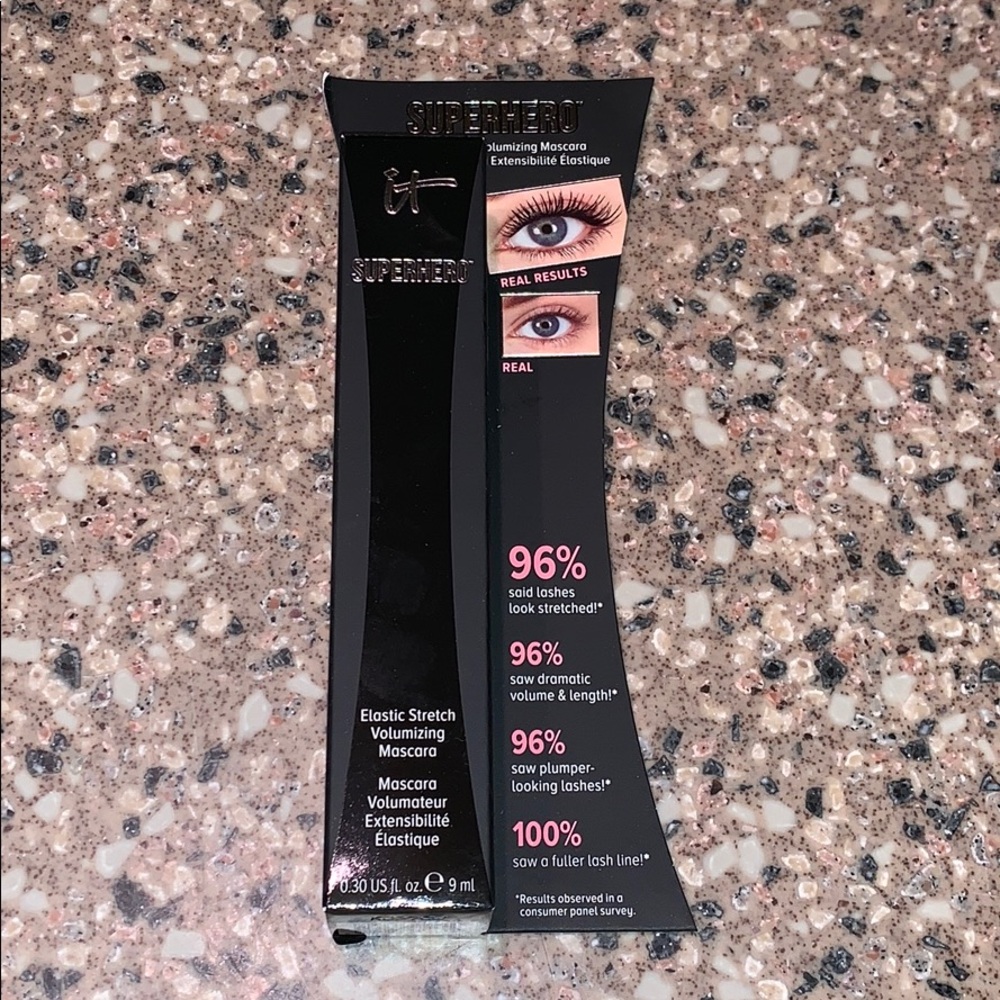 “It” superhero mascara